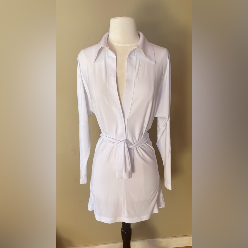 Norma Kamali Tunic in Snow White